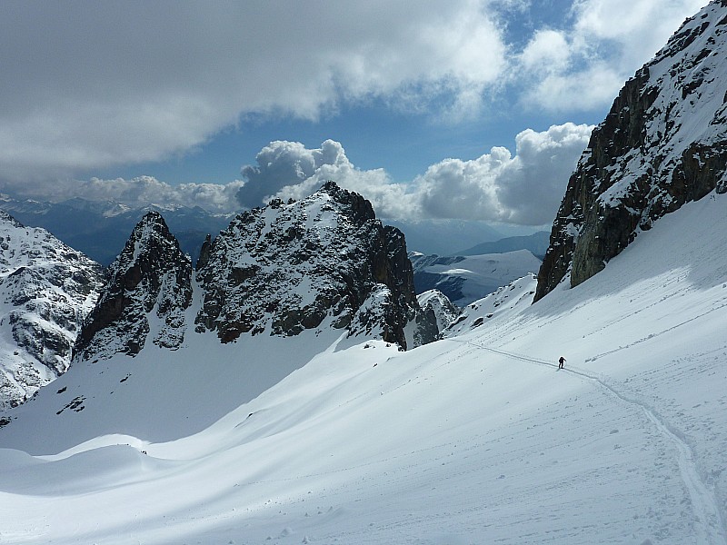 #5 Glacier oriental : Sortie du Col de la Combe Glacier oriental : Sortie du Col de la Combe