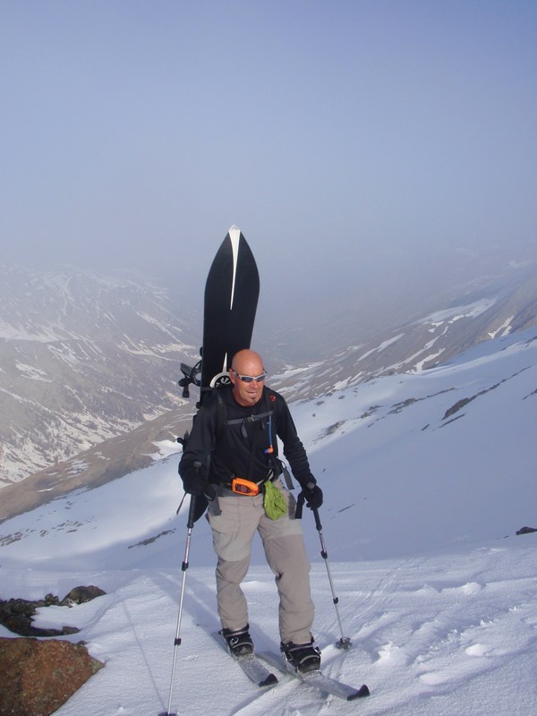 #1 arrivée à l arrivée à l'Eychassier : encore un peu de brume.