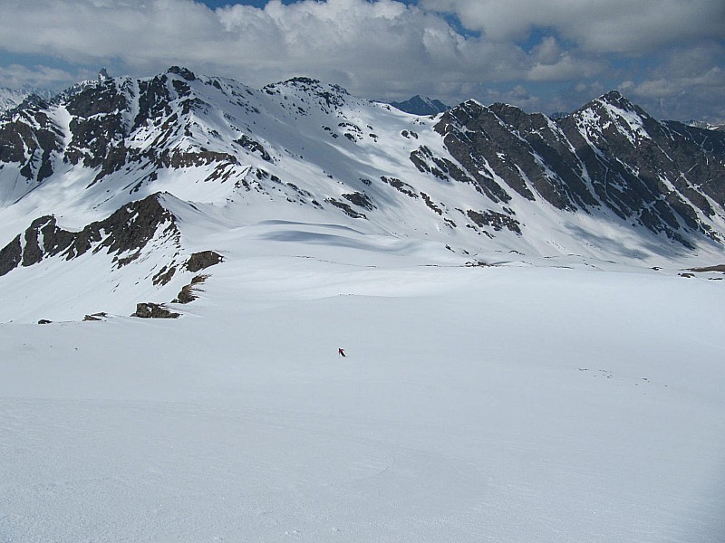 #14 grands espaces : bien lissou vers le col Agnel... grands espaces : bien lissou vers le col Agnel...