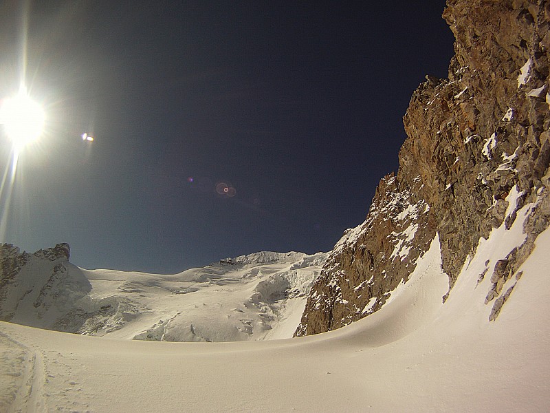 Dôme : Depuis le col des écrins