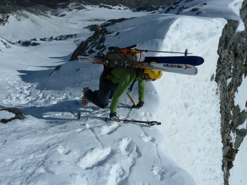 #12 Bellecôte : Arrivée au col du Midi de Bellecôte Bellecôte : Arrivée au col du Midi de Bellecôte