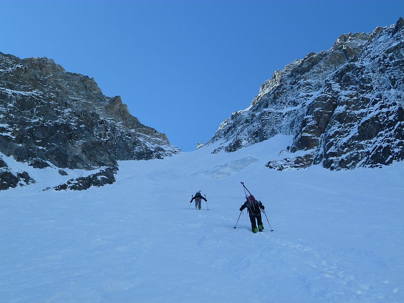 #3 vers mi-couloir : retraçage complet vers mi-couloir : retraçage complet