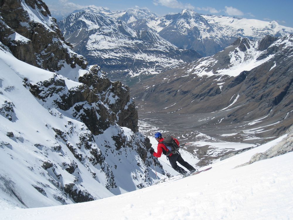 Verrou du Glacier : bonne transfo en extreme rive droite