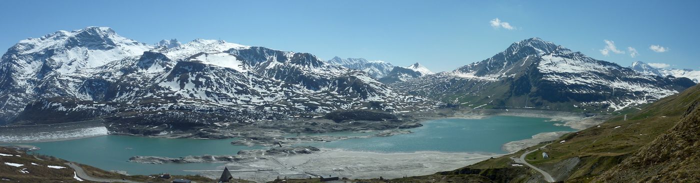 #28 Lac du Mont Cenis : ça a de la gueule en turquoise !! Lac du Mont Cenis : ça a de la gueule en turquoise !!