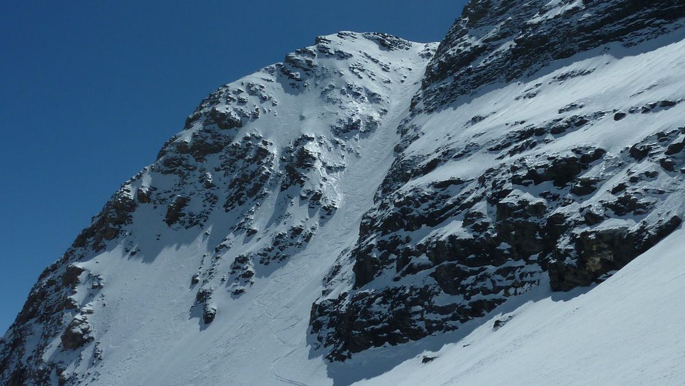 #13 Roche Michel couloir N : c Roche Michel couloir N : c'est pas gaché !!!