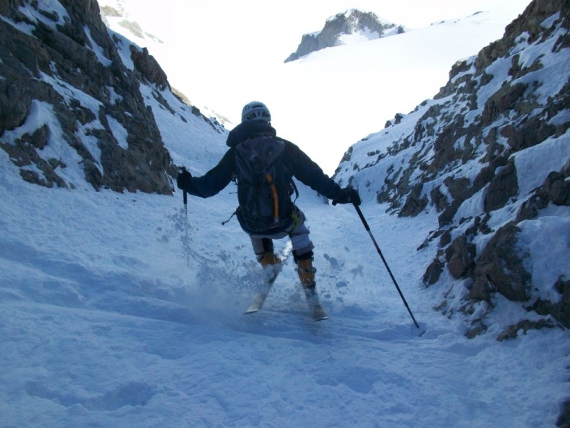 #21 Couloir Macho : En revanche dessous, c Couloir Macho : En revanche dessous, c'est du tout bon !
