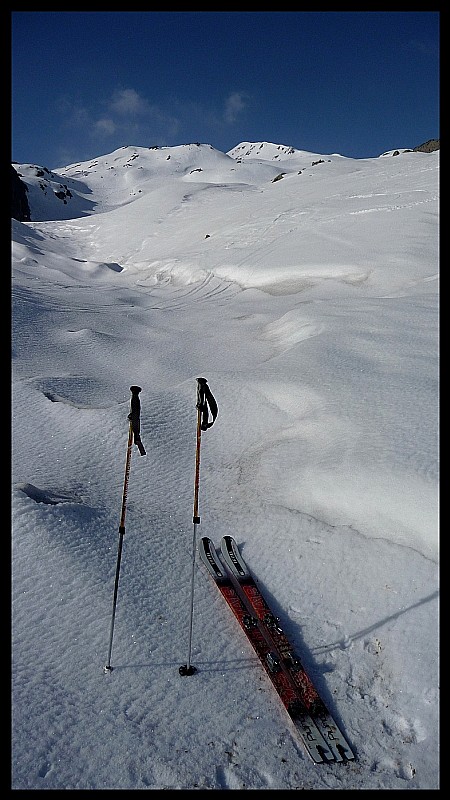 #1 Aiguille de Laisse : Et op, on re-peaute pour le sommet en vue. Aiguille de Laisse : Et op, on re-peaute pour le sommet en vue.