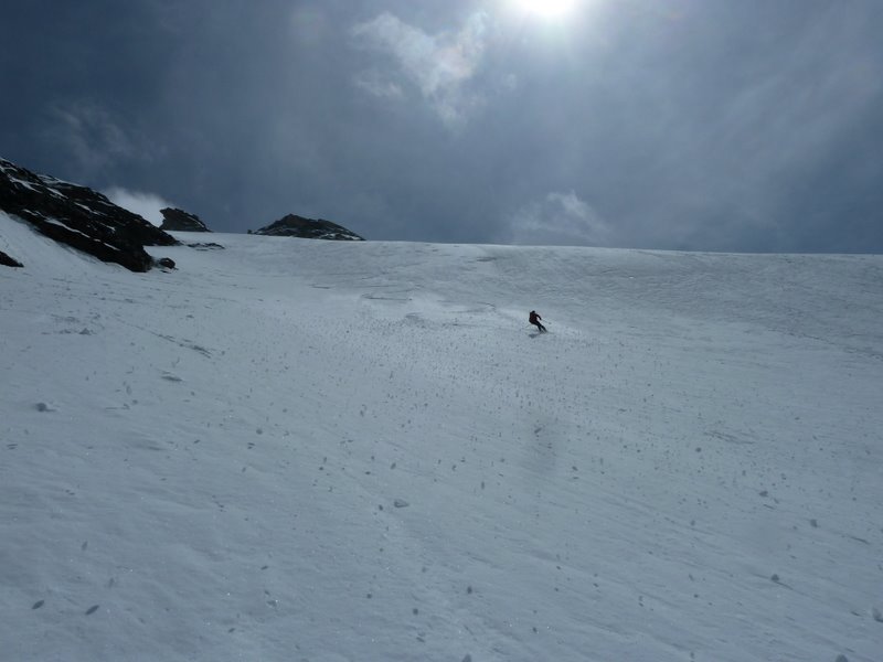 #17 Grande Rousse : Quand même une section en bonne neige Grande Rousse : Quand même une section en bonne neige