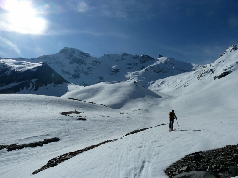 #2 Grande Rousse : Montée du vallon d Grande Rousse : Montée du vallon d'Invergnau vers la Grande Rousse