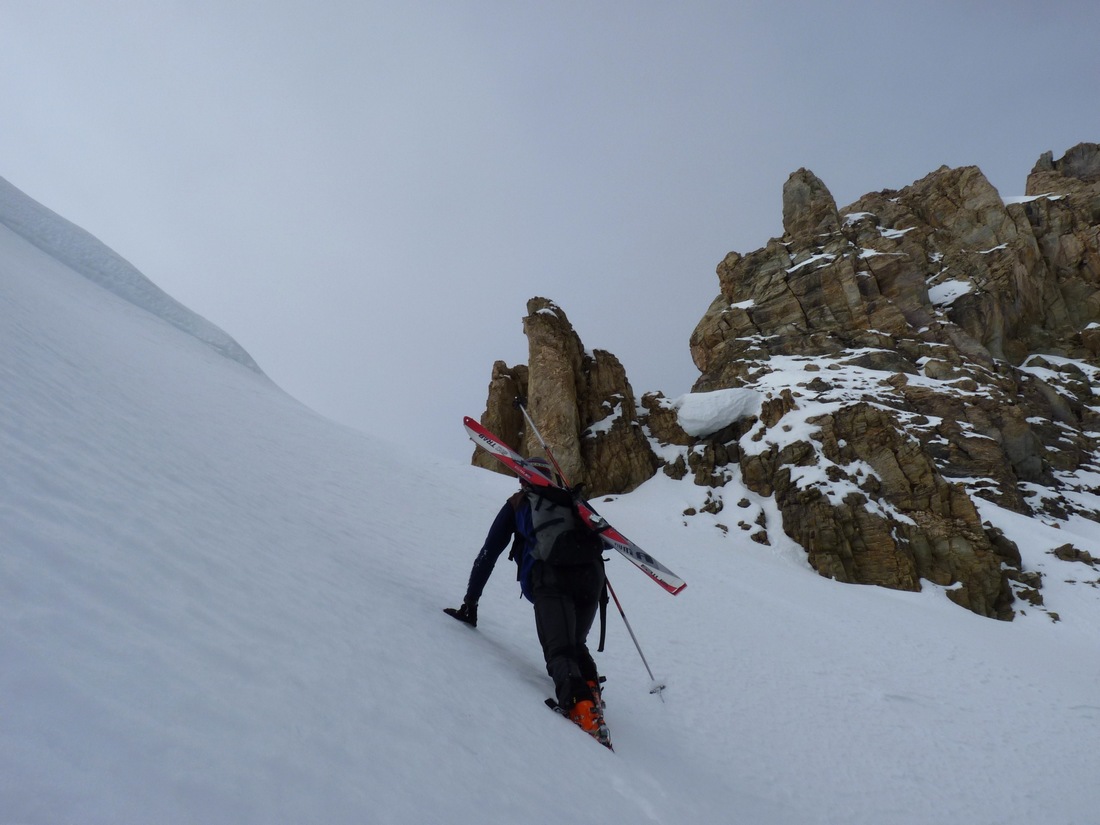 #3 Haut de la pente : Sortie à la brêche Haut de la pente : Sortie à la brêche