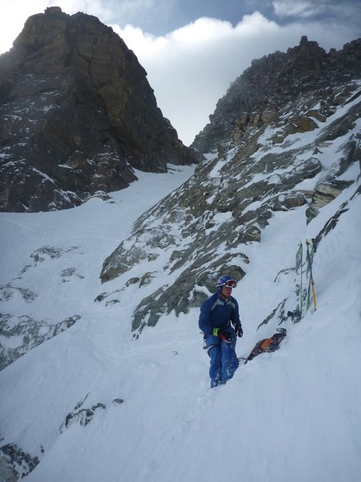 #12 Viso : Debut de passage mixte pour aller chercher le Perotti Viso : Debut de passage mixte pour aller chercher le Perotti