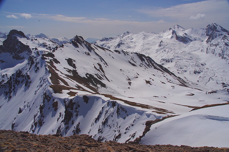 #5 sommet : vu depuis le sommet, point 3159m sommet : vu depuis le sommet, point 3159m