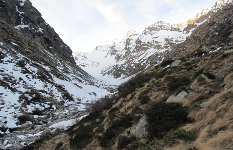 #4 Vallon de Seiva : J Vallon de Seiva : J'aperçois la neige et vais bientôt chausser