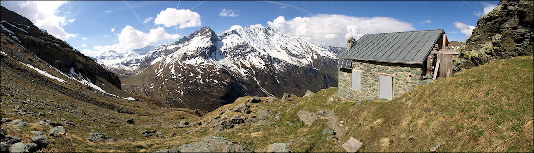 ancien refuge du Mont pourri : c'est parti pour quelques centaines de mètres de D- à pied