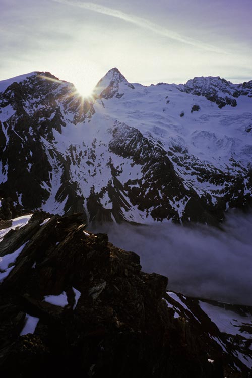 #4 Valpelline : Le glacier des Grandes Murailles et la Dent d Valpelline : Le glacier des Grandes Murailles et la Dent d'Hérens depuis le col du Mont Brûlé
