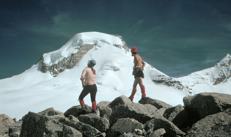 #10 Ciarforon : J Ciarforon : J'étais obligé de la mettre celle là...pour illustrer ce devenu célèbre Ciarforon sur skitour ;) ( hiver 74 )