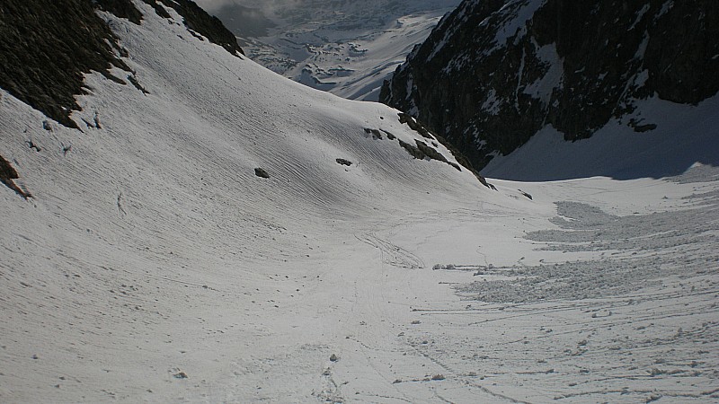 #3 descente : vue plongeante sur la descente descente : vue plongeante sur la descente