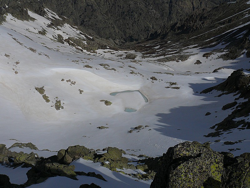#2 L L'itinéraire : Beaucoup de portage mais skiable sans discontinuité à partir du lac de Cavacciole