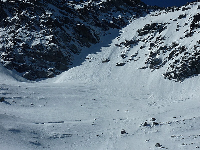 #8 couloir NE : Le couloir aujourd couloir NE : Le couloir aujourd'hui.