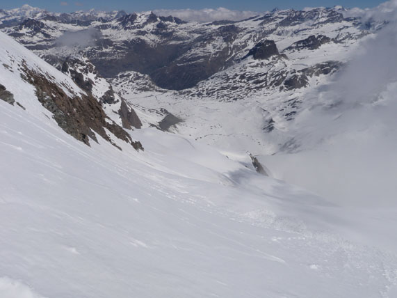 #12 enneigement vers les Evettes : solution de repli au cas où... enneigement vers les Evettes : solution de repli au cas où...