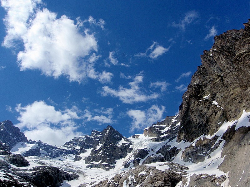#17 vue depuis le glacier Homme : Pendant la descente, depuis le glacier de l vue depuis le glacier Homme : Pendant la descente, depuis le glacier de l'Homme.
