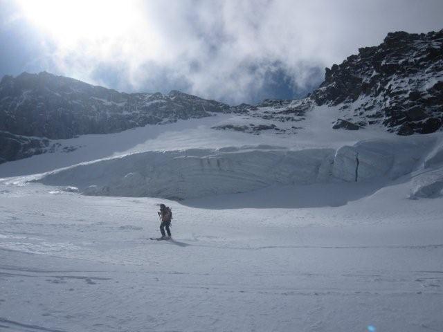 Cathy : Descente sous les seracs