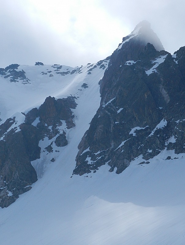 #3 couloir N aig d couloir N aig d'Olle : Pas si moche