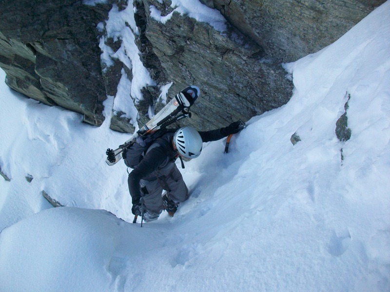 #10 Mont Viso : MAnu sort du coolidge inférieur Mont Viso : MAnu sort du coolidge inférieur