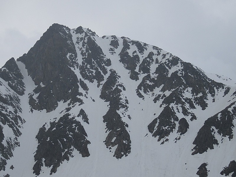 #6 Aiguille Noire : Friz et Marsupi dans le couloir Aiguille Noire : Friz et Marsupi dans le couloir