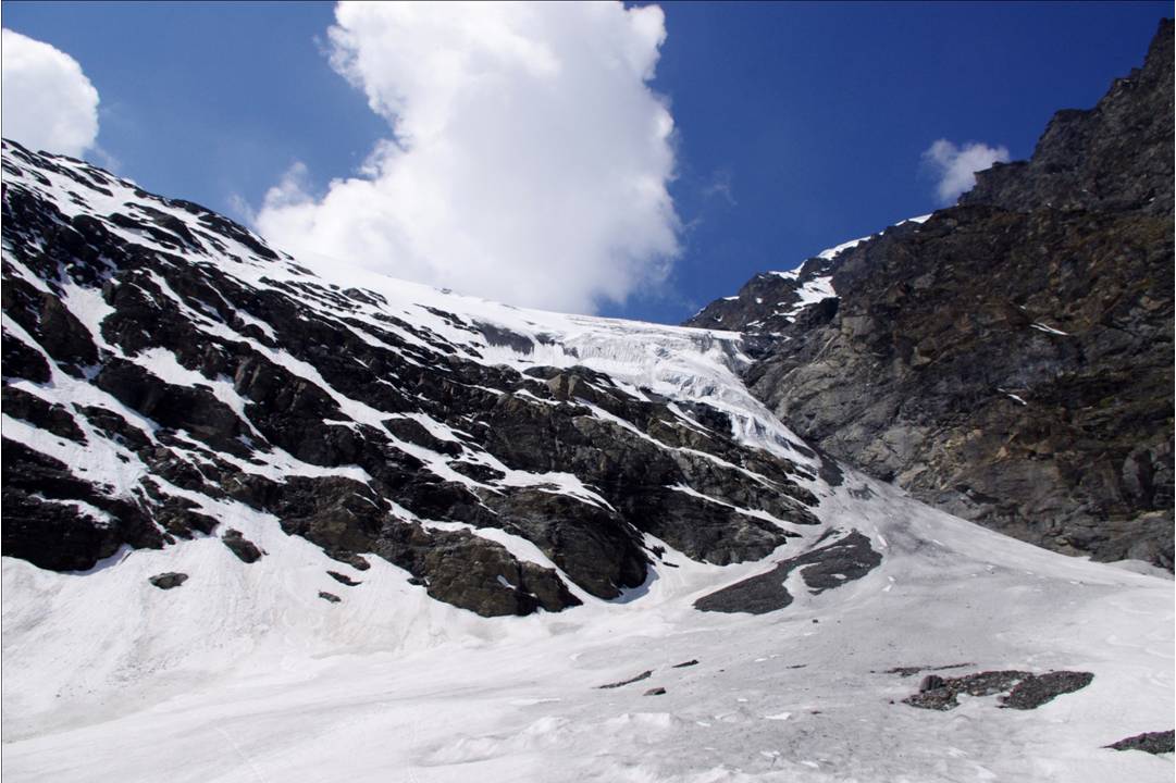 La Via del Futuro : Un prochain projet conduit dans le secteur par Clément... nous donnera-t-il de descendre la langue terminale du glacier? En 2012? Affaire à suivre.