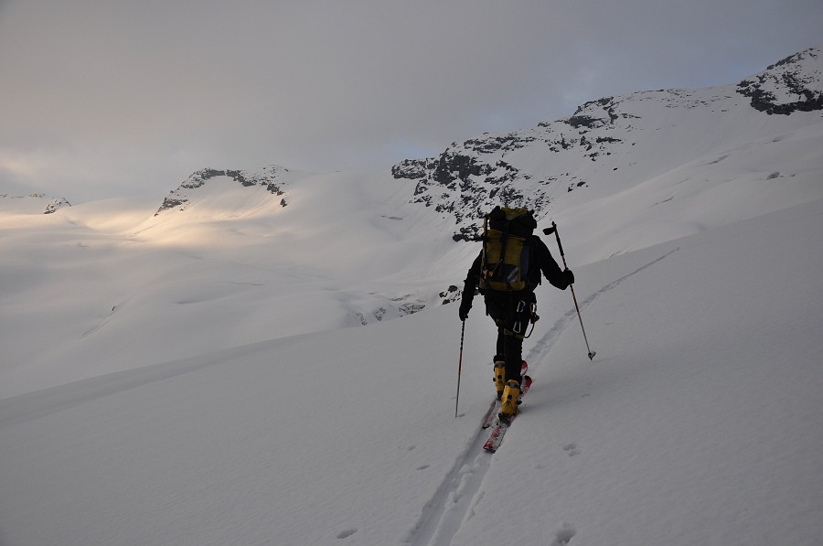 Glacier de la Glairetta : En route vers la Saissière