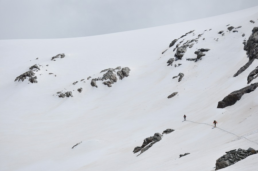 Glacier de Gollette : Dernière remontée du jour