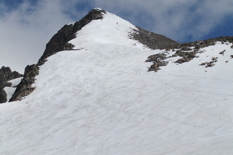 #5 La pente finale : Encore bien skiable jusqu La pente finale : Encore bien skiable jusqu'au sommet