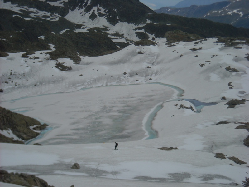 lac de la croix : ça commence sérieusement à dégeler!!