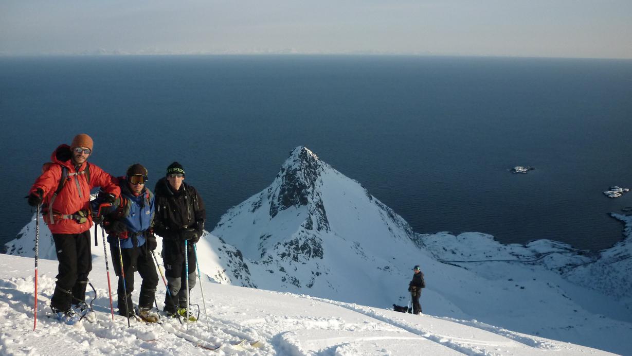 #2 Lofoten : Une partie de la fine équipe au sommet Lofoten : Une partie de la fine équipe au sommet