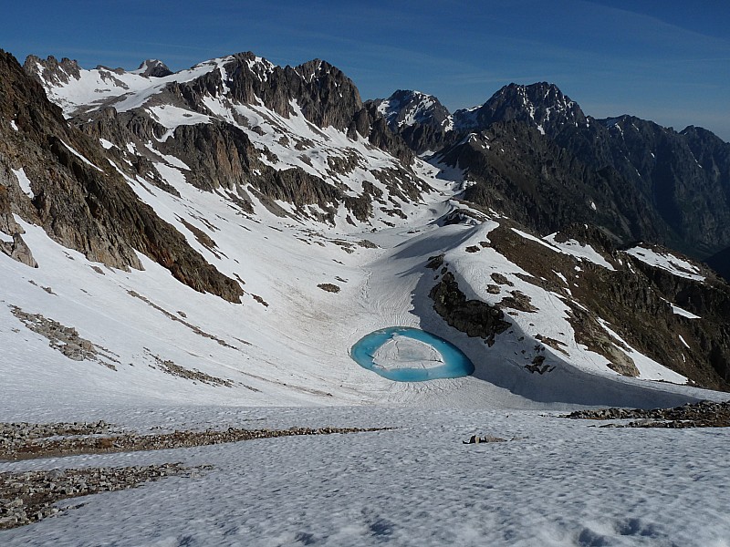 #6 Le lac de Fremamorte. : A g les Tablasses et la téte des Bresses. Le lac de Fremamorte. : A g les Tablasses et la téte des Bresses.