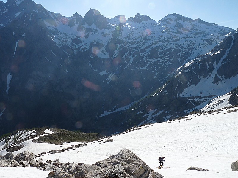#2 Montée. : Devant le massif de l Montée. : Devant le massif de l'Argentera.