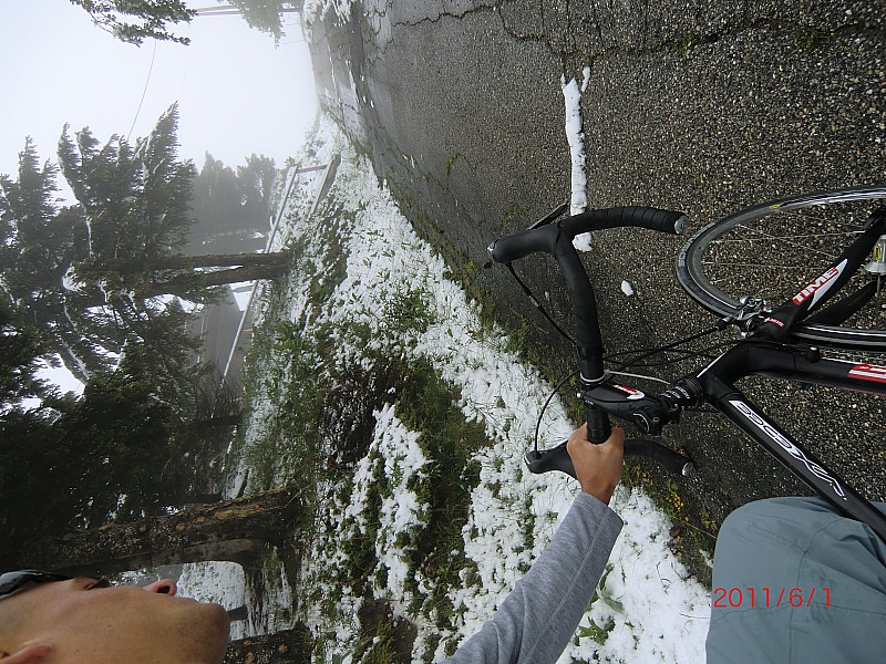 montée a velo : veloski!!