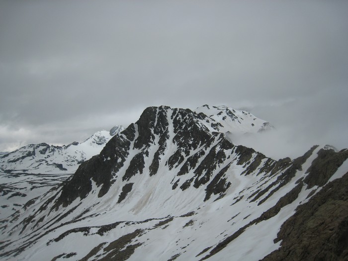 #8 Sommet : Crête vers l Sommet : Crête vers l'aiguille noire et les cimes de la cochette