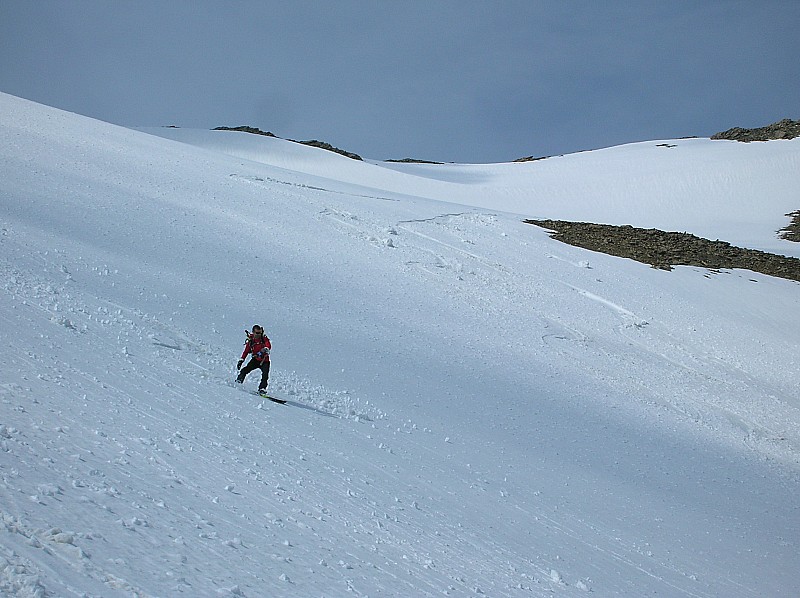 #4 descente snow : moi a la descente. descente snow : moi a la descente.
