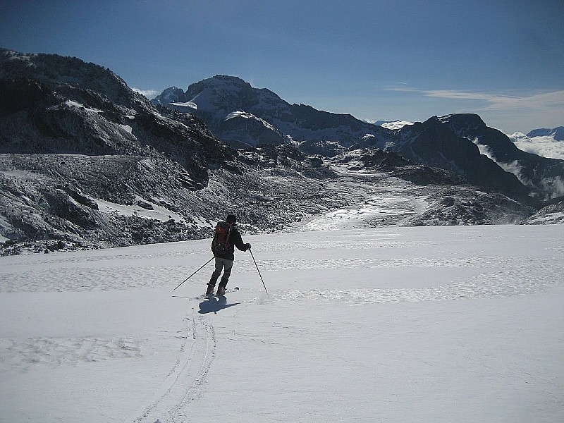 #5 Descente vers le lac : Glacier de Chavière Descente vers le lac : Glacier de Chavière