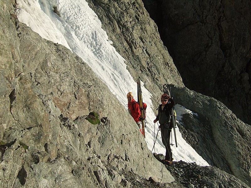 #5 col des avalanches : Fin du rocher col des avalanches : Fin du rocher