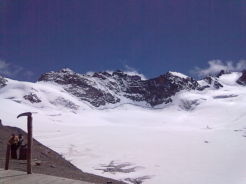 #4 Pic de la Grave : Vue d Pic de la Grave : Vue d'ensemble depuis le télé.