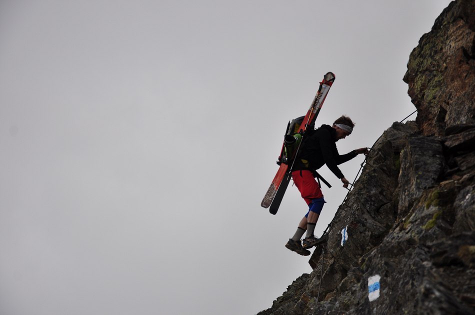 Via ferrata : Sympa, mais ça finit par chauffer les bras