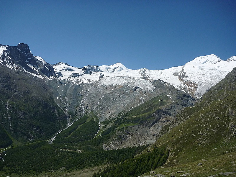 Saas-Fee : Le cadre est grandiose... et c'est comme ça sur 360°