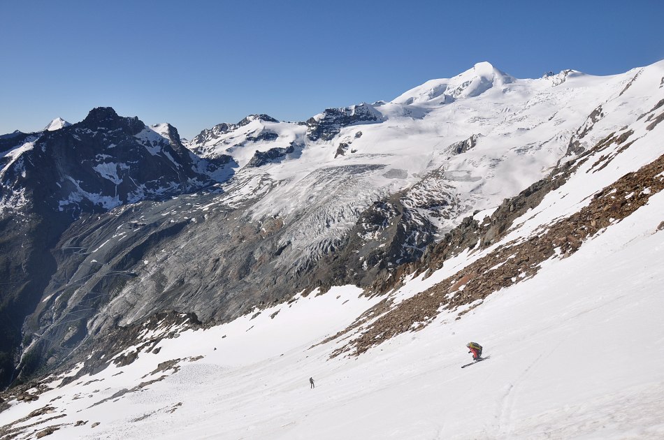 Fallgletscher : Quelques virages quand-même