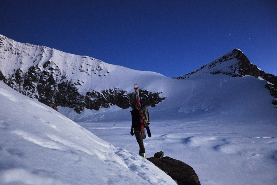 Hohbalmgletscher : Fin de la nuit sur le Hohbalmgletscher