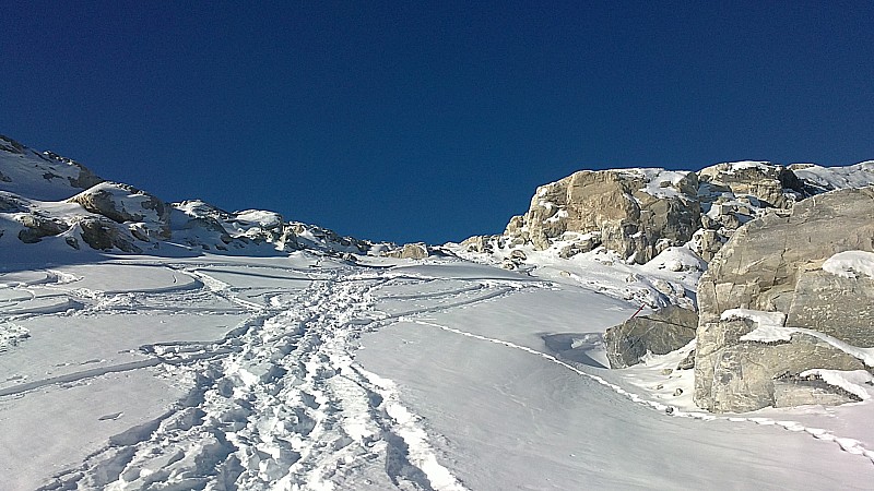 grande motte : bcp de touchette manque de neige