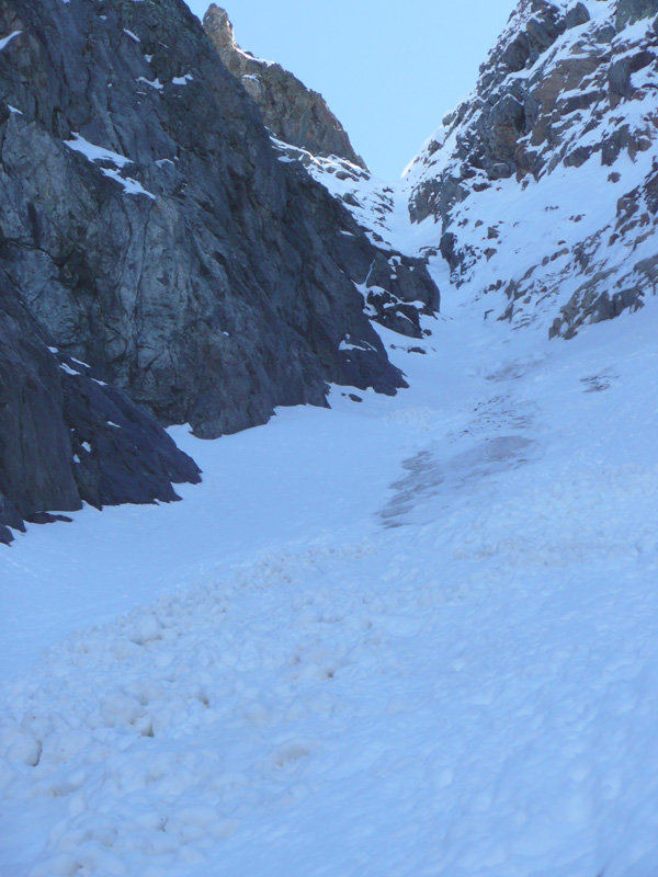 #5 couloir "petit Davin" : Terminus... et c couloir "petit Davin" : Terminus... et c'est déjà bien beau d'être là