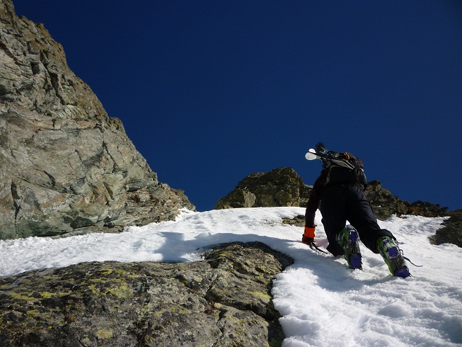 #1 A la montée : La neige est dure, ca monte bien! A la montée : La neige est dure, ca monte bien!